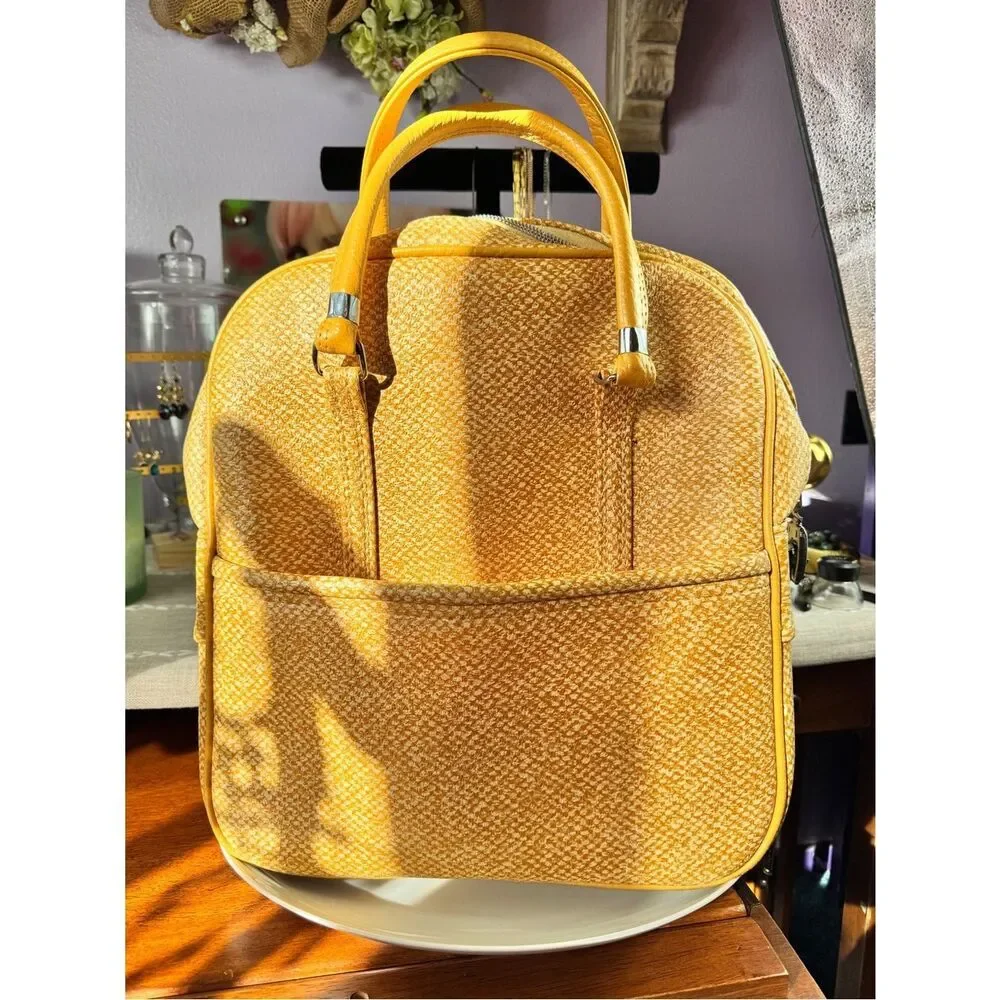 Lady Baltimore Yellow Women's Structured Tote Bag Vintage